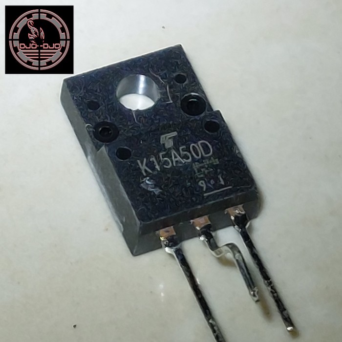 K15A50D To-220f TK15A50D K15A500 Toshiba Fet Mosfet 15A 500V N-Channel