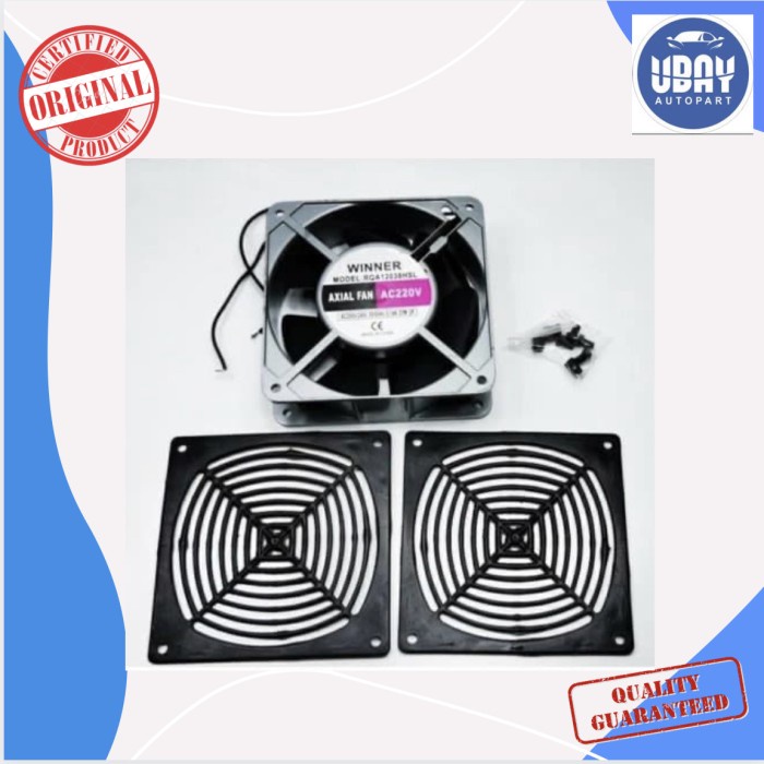 Cooling Fan AC 220 V Kipas komputer pendingin panel blower 12cm Winner