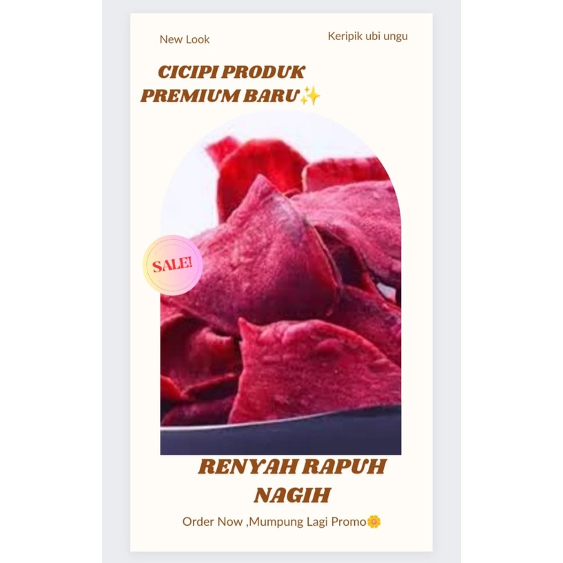

[COD] Kripik Ubi Unggu Kriuk- SantapanKuliner19