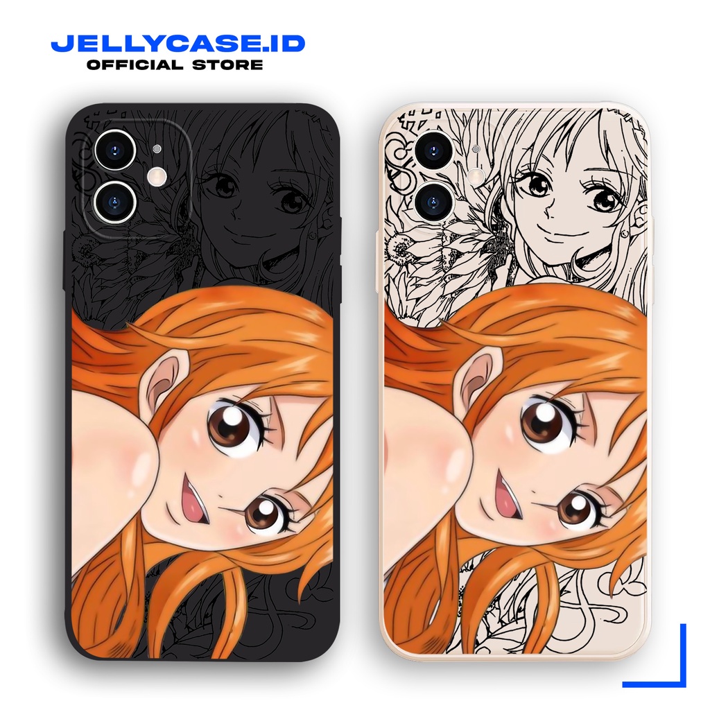 Soft Case Infinix Note 30 Hot30 Smart 7 Smart5 Hot10Play Hot 9 Play Note12 JE372 One Piece Nami Komik Softcase HP Aesthetic Casing Jelly Anime Kartun CameraPro