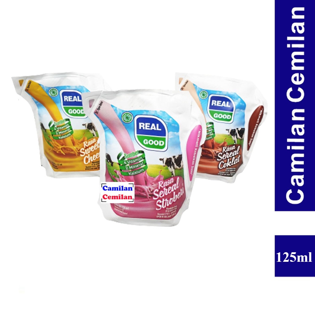 

Susu UHT Real Good Pouch 125 ml