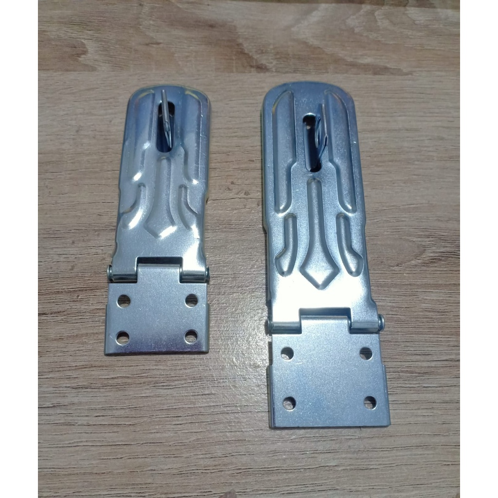 Overpal badak 3" dan 4" putih, gantolan gembok, overval gembok,overpal plat