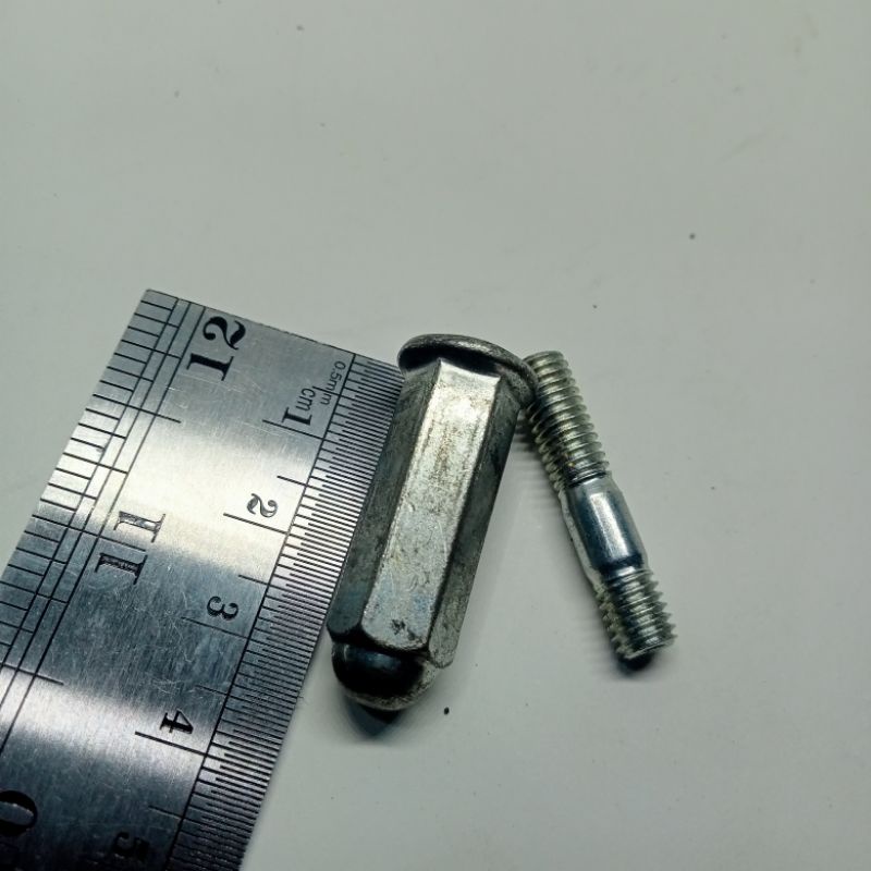 Baut knalpot mur topi panjang m6 baut mur kunci 10 baut kenalpot tanem manipol dll mur head dll