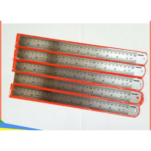 

PENGGARIS PANJANG BESI STAINLESS STEEL RULER MISTAR BAJA ATK MURAH