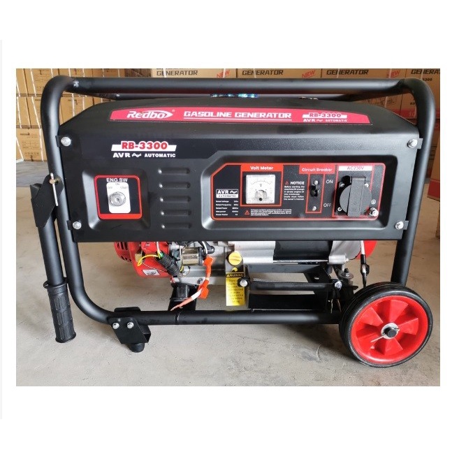 REDBO GENSET FULL TEMBAGA 3000Watt RB 3300L Generator FUL TEMBAGA