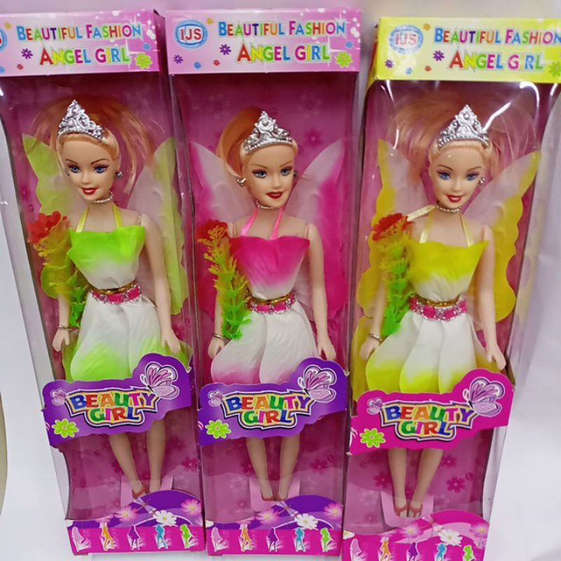 Boneka Charming Bersayap/Mainan Anak Boneka Barbie Sayap