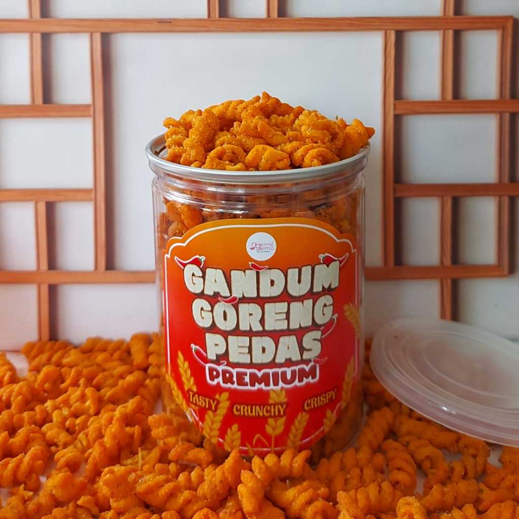 

Gandum Goreng Pedas Daun Jeruk Makaroni Spiral Pedas