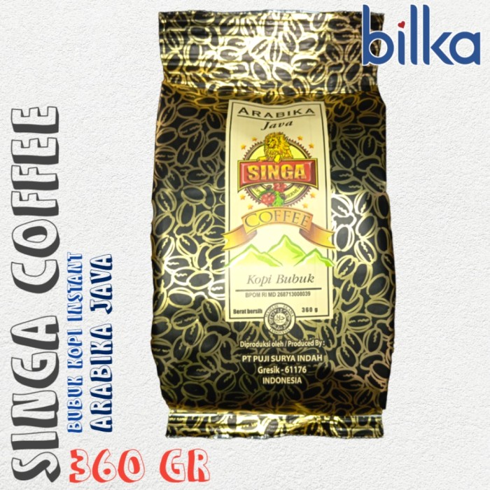 

KOPI BUBUK CAP SINGA ARABIKA JAVA 360 GRAM