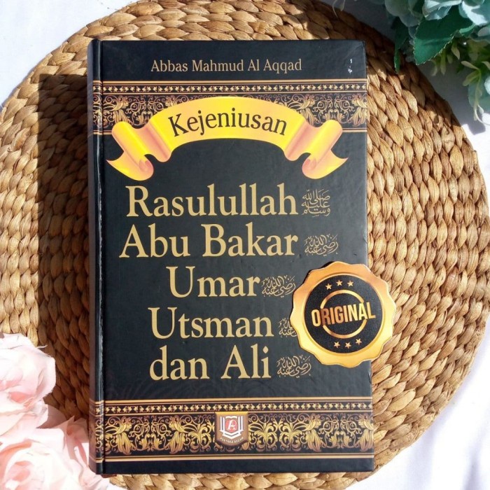 Buku Kejeniusan Rasulullah Abu Bakar Umar Usman dan Ali - Asli