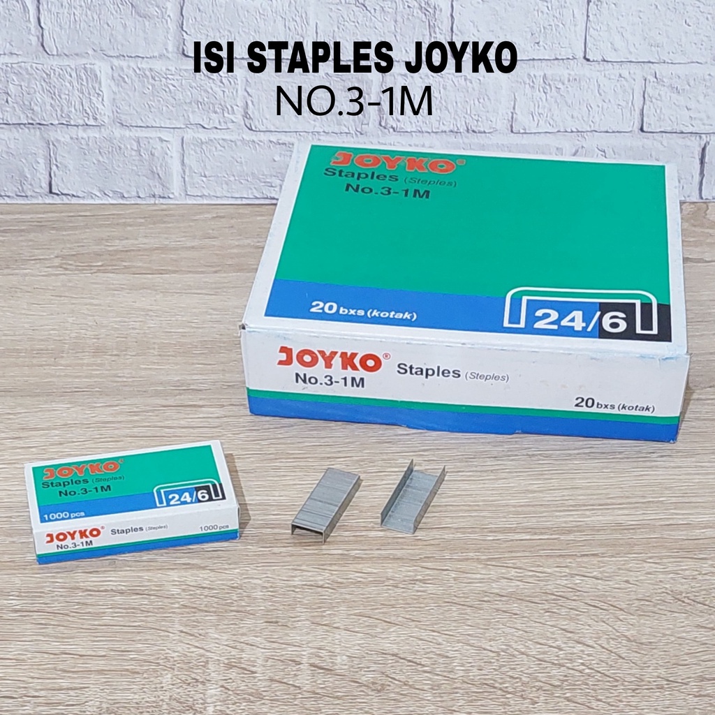 

Isi Staples / Refill Staples Joyko No.3-1M