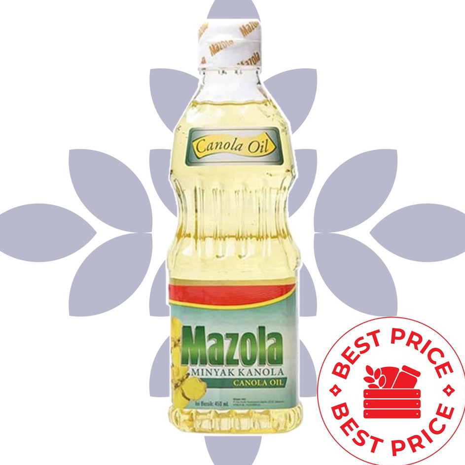 

COD COD Terbatas MAZOLA - CANOLA OIL (MINYAK CANOLA) - 450 ML (LEMAK TAMBAHAN MPASI) Grosir