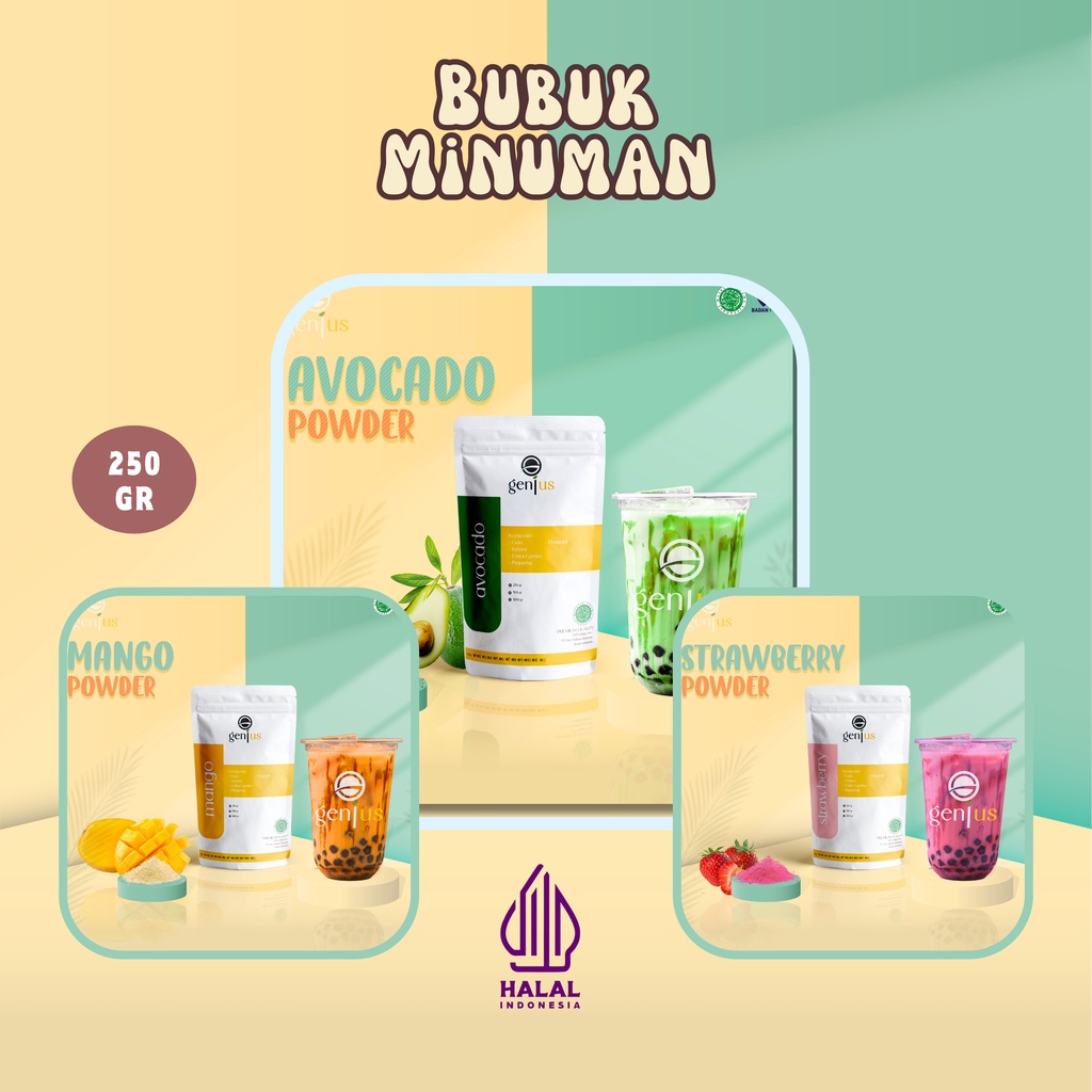 

BUBUK MINUMAN RASA BUAH 250GR SERBUK MINUMAN BOBA BUBUK MINUMAN BOBA POWDER MINUMAN BUBUK MINUMAN MINUMAN BUBUK BUBUK BOBA MINUMAN BUBUK SERBUK MINUMAN KEKINIAN BUBUK MINUMAN PREMIUM POWDER MINUMAN BUBUK MINUMAN 250 GRAM