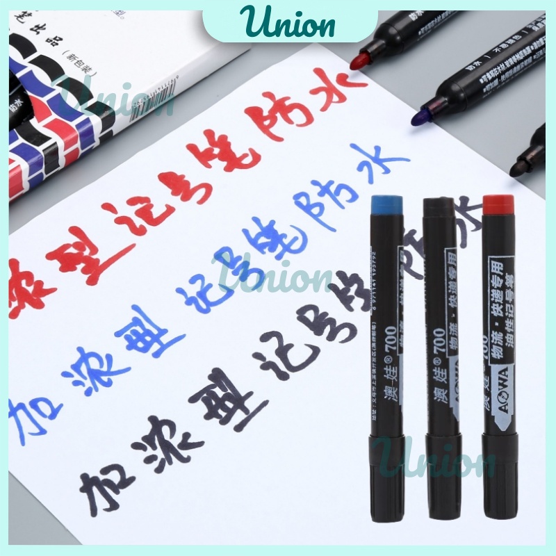 

UM Spidol Permanent Biru Merah Hitam / Whiteboard Marker / Marker Permanent / Alat Tulis Spidol Cepat Kering Tinta Minyak Tidak Pudar