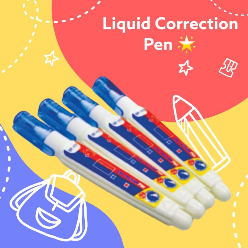 

Murah (SF177) CORRECTION PEN TIPEX TIPE X CORRECTION FLUID CAIRAN KOREKSI PENGHAPUS CAIR ATK STATIONARY MURAH
