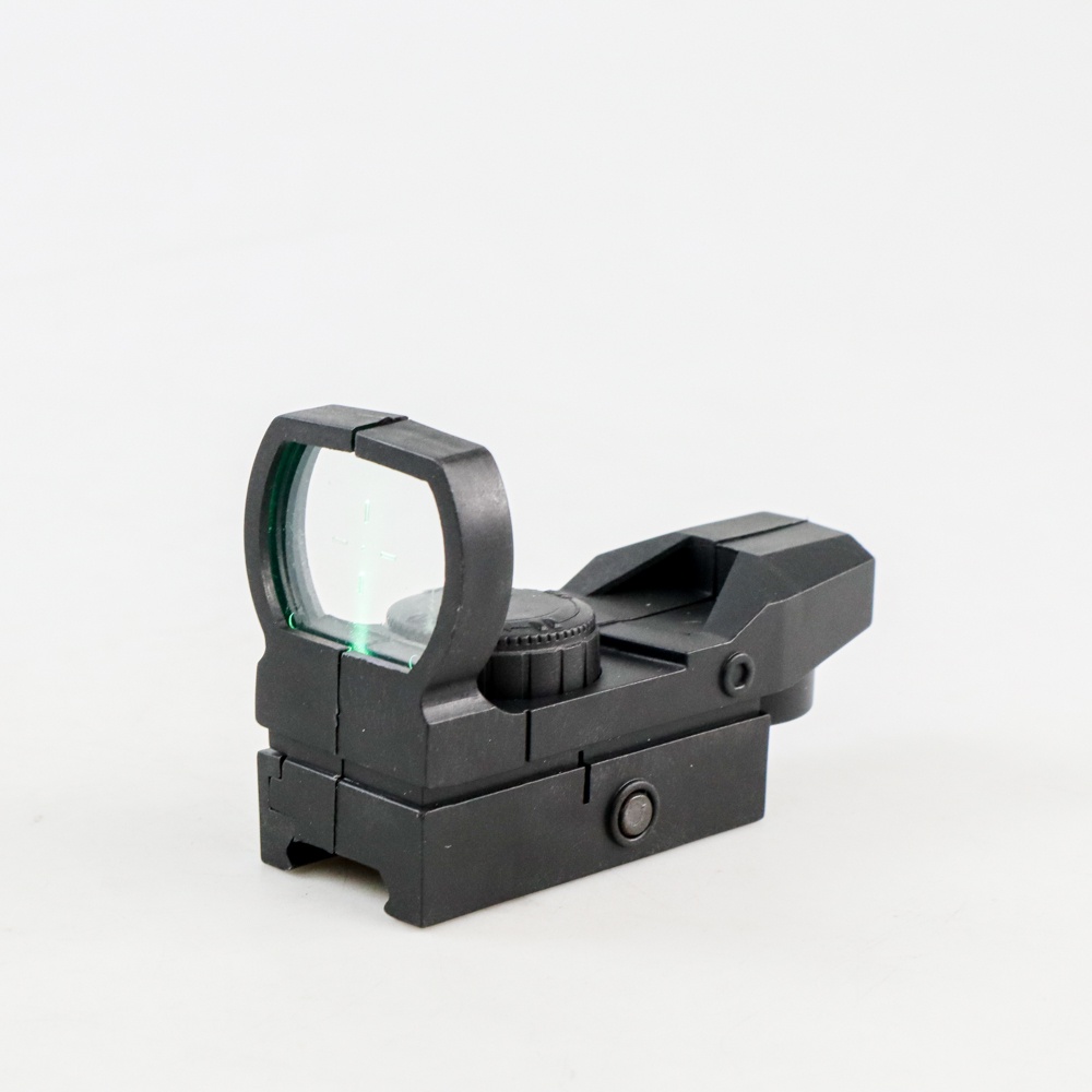 Scope Holographic Green Dot Kekeran Sight Teropong Rail Mount Senapan Air Soft  Rifle 20mm - IT