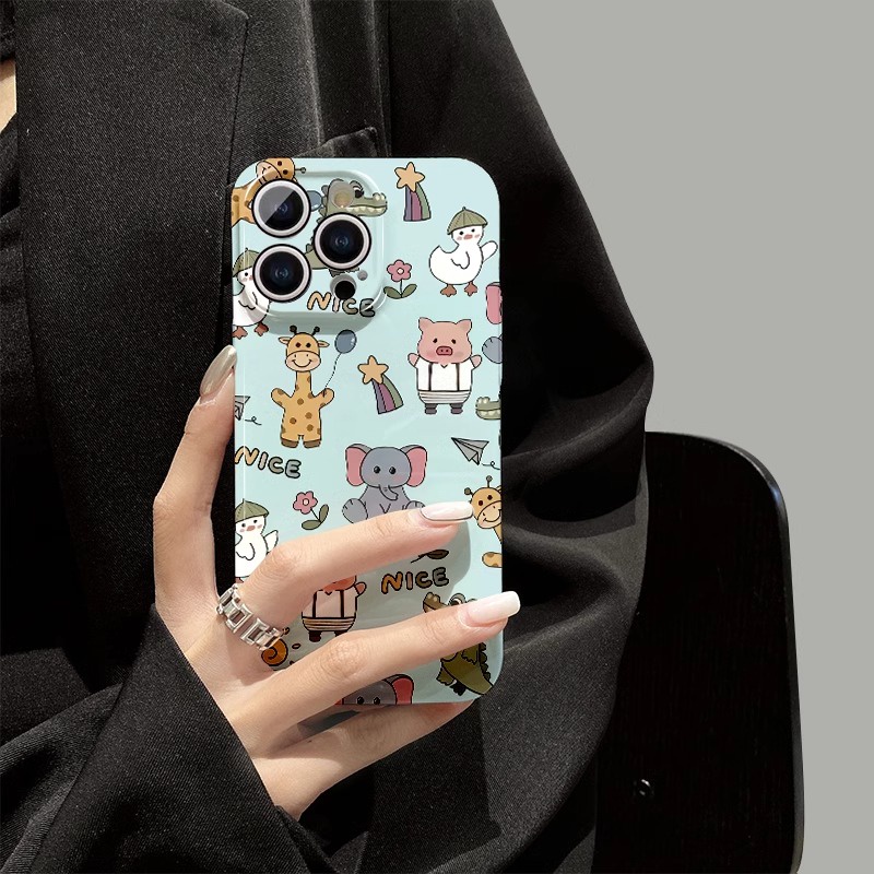 Screen Full of Small Animals Iphone 11 Phone Case for Iphone 11 14 13 12  Pro Max XR X XS Max 6 6s 7