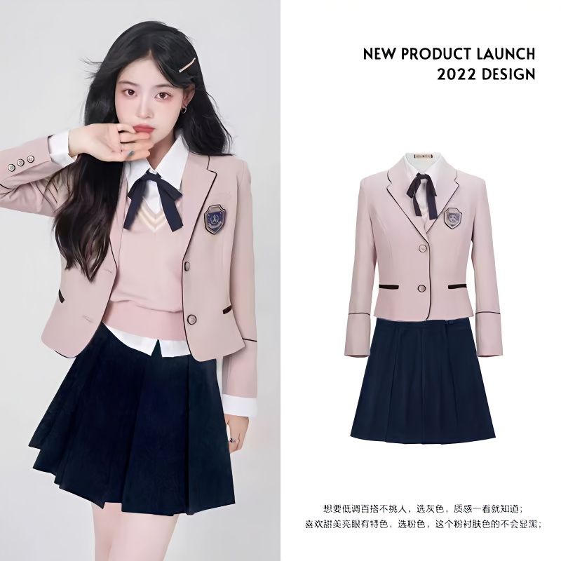 Female Korean Uniforms Academy Style Suit JK Uniform Set