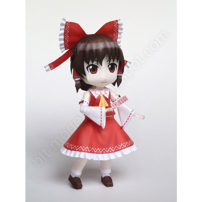 Hakurei Reimu Papercraft