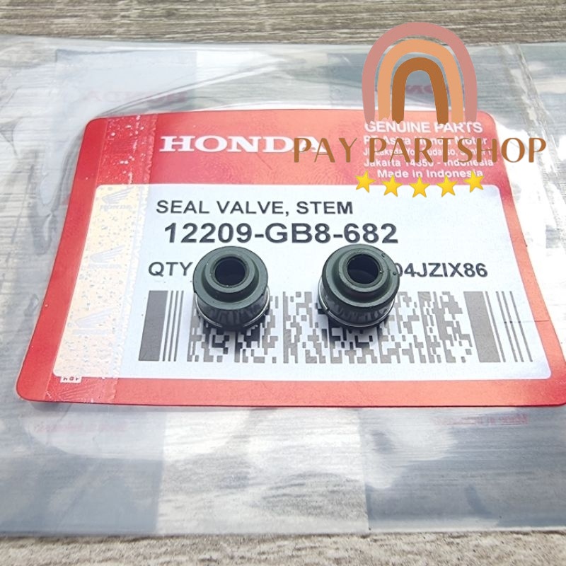 Seal sil klep Honda supra kharisma grand blade 1set original