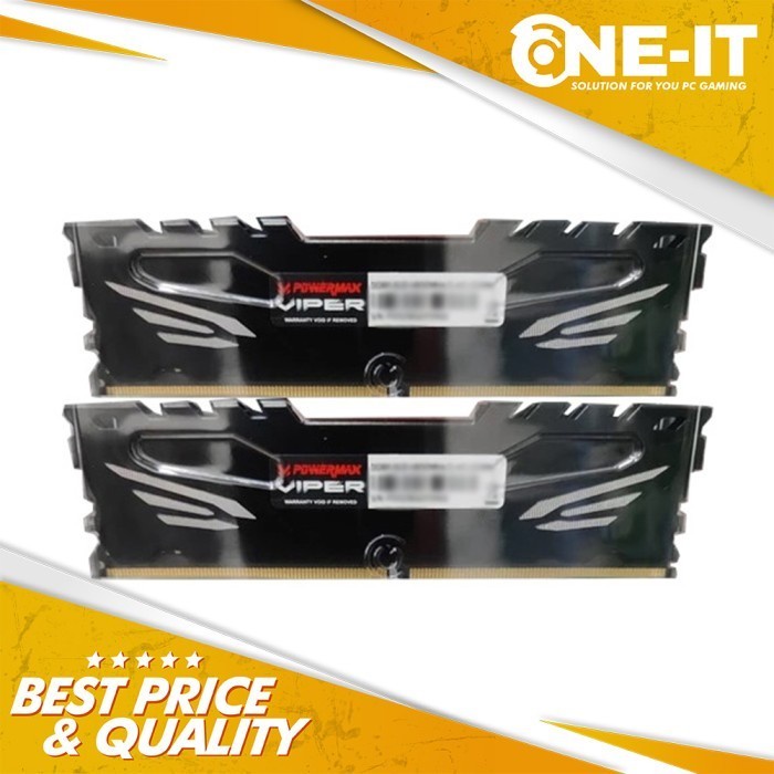 RAM POWERMAX VIPER 16GB KIT 8GB*2 DDR5 4800mhz