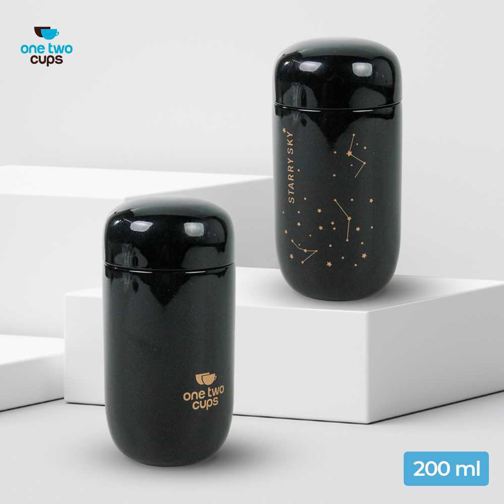 Gelas Botol Tumbler Kopi Teh Stainless Steel 200ml - JQ059