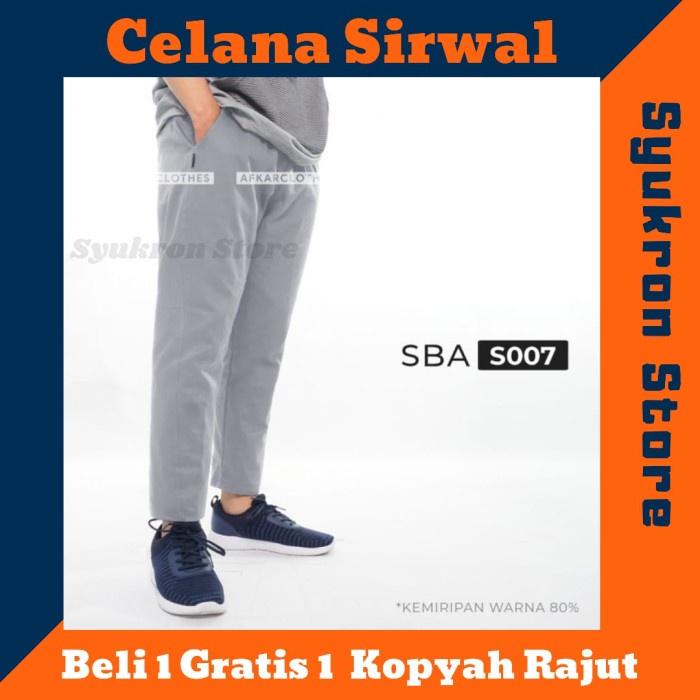 Celana Sirwal Pensil - Sirwal Kantor - Sirwal Chino JUMBO BIG SIZE 5XL - M