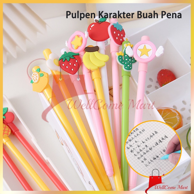 

Pulpen Karakter Buah Pena / Gel Karakter Lucu Pen / Lucu Pen Cute Student Japanese Alat