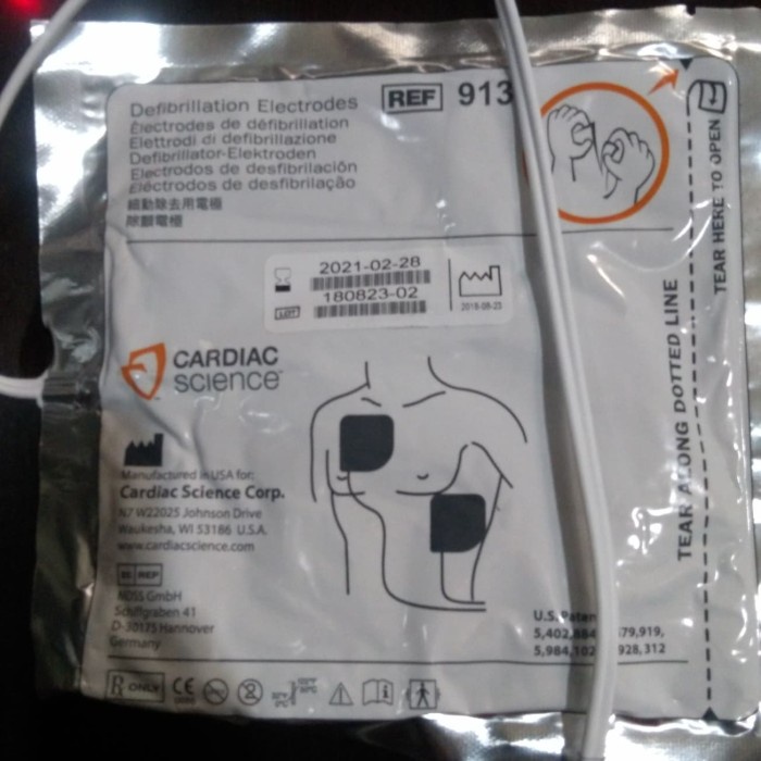 AED Power heart Pad electrode