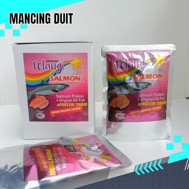Amisan Djempol Salmon - Umpan pancing pelangi salmon - Djempol salmon - Pelangi Salmon