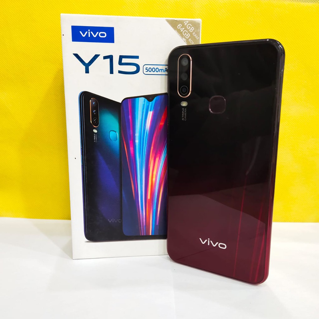 Vivo Y15 Ram 4/64 | Ram 3/64GB Bekas Original