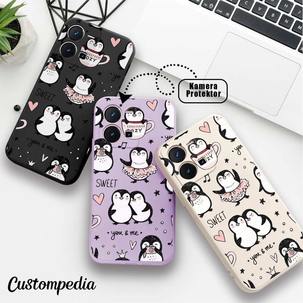 Casing Oppo A5S A12 A15 A16 A16E A16K A17 A57 2022 A54 A55 A58 A78 RENO 8T RENO4 RENO7 Soft Case Pen