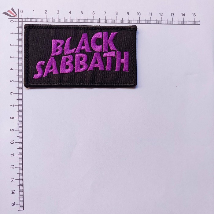 Andriant Standard Patch BLACK SABBATH Official Band Merchandise - BLK SABBATH #2