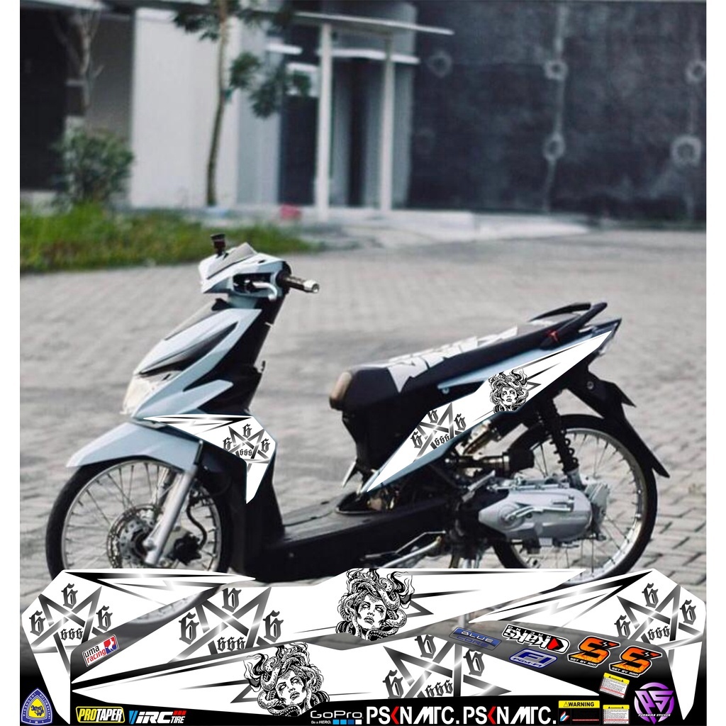 

Striping Variasi Medusa Beat Esp 2016 - 2019 Stiker Sticker