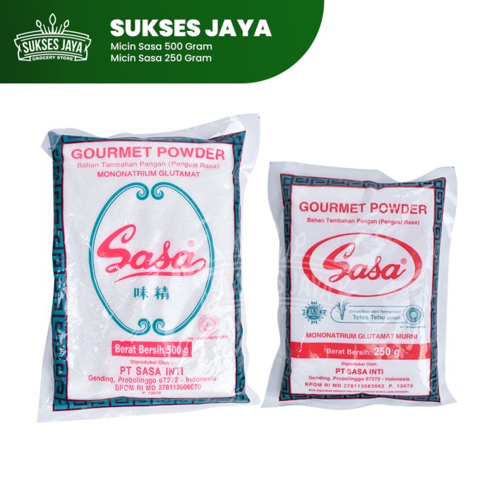 

Bumbu Masakan MSG (Micin) Merek Sasa