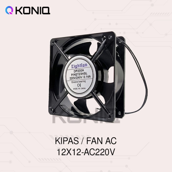 FAN KIPAS AC 220V 12X12 / FAN AC 220 VOLT 12 CM