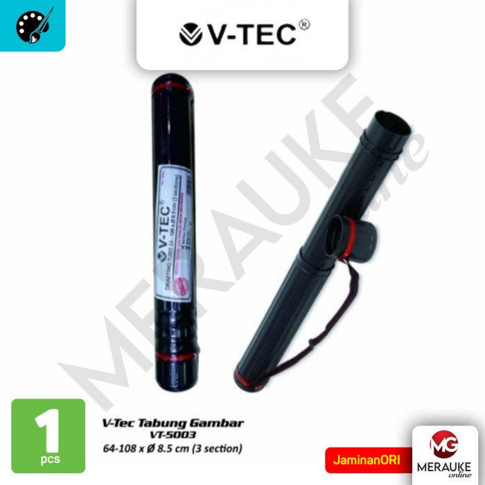 

Tabung Gambar V-TEC Hitam Type VT-5003
