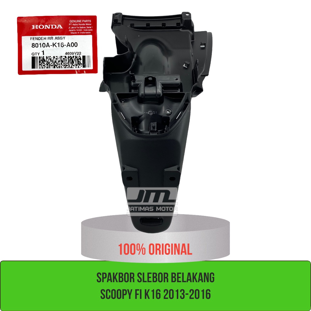 Spakbor slebor belakang scoopy fi K16 2013-2016 8010A-K16-A00