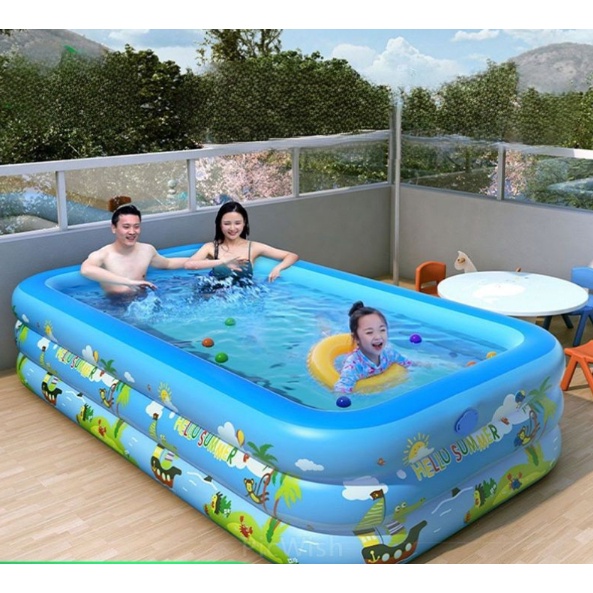 BEST SELLER SHENAR - (COD) , KOLAM RENANG ANAK - KOLAM RENANG - KOLAM RENANG PORTABLE - KOLAM RENANG