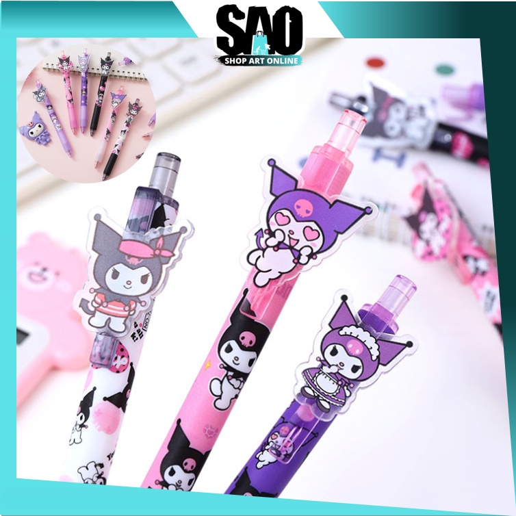 

SAO - S6129 Alat Tulis Sekolah Lucu / Shallow Pen Alat Tulis Sekolah / Pena Motif Sanrio / Pulpen Gel Mekanik Karakter