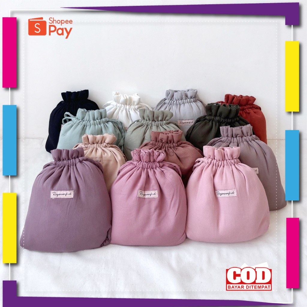 RAMADHAN SALE // Mukena Dewasa Polos Haleema By Reyscarf.id - Bahan Rayon Viscose Premium - Mukena T