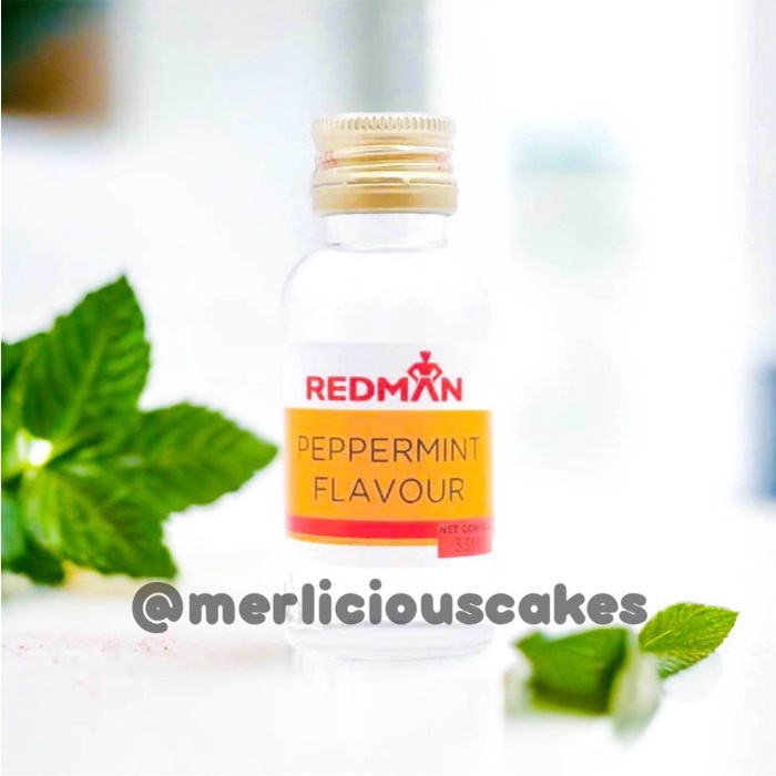 

Redman Peppermint Flavour Perasa Perisa Makanan Kue Minuman Mint