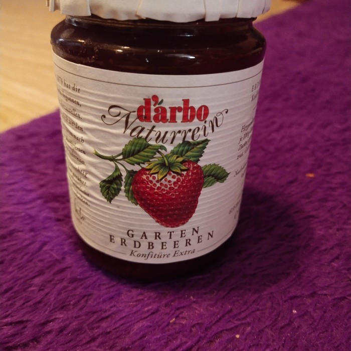 

selai import Darbo naturrein garten erdbeeren selai strawberry 450gr
