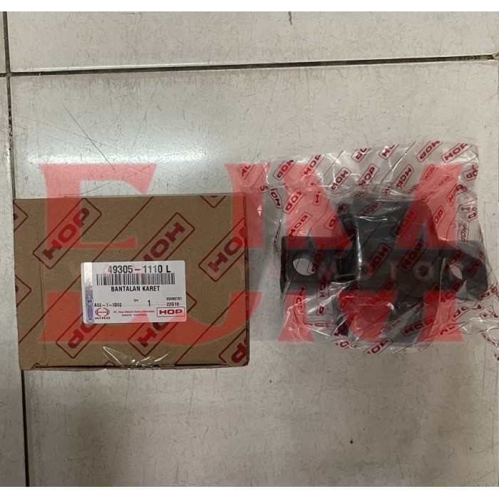 RUBBER BUSHING / BANTALAN KARET HINO LOHAN FM260 TI HOP 493051110 L BERKUALITAS