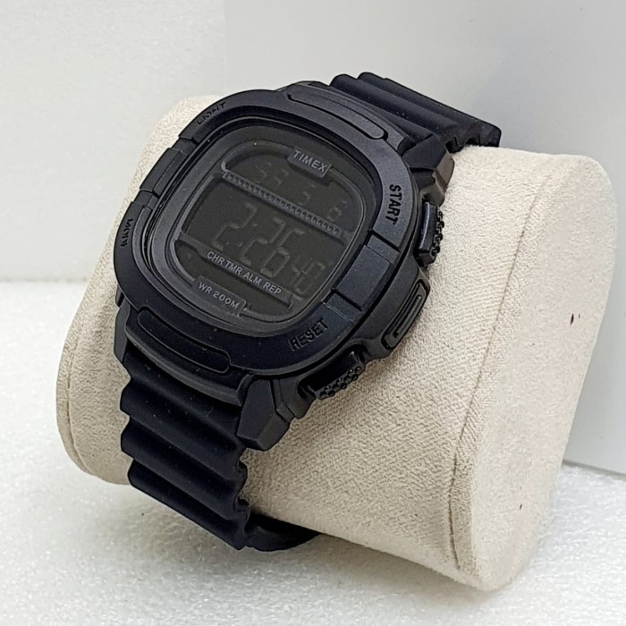 jam tangan pria Timex TW5M26400 original digital anti air - Hitam /Update Viral 2025