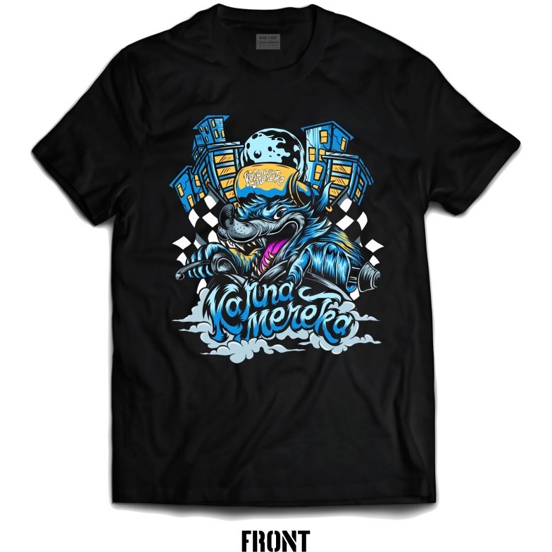 T-shirt Band Premium | Karna Mereka - Design 1, M