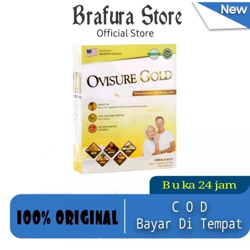 

Ovisure Gold Susu Original Mengatasi Tulang Sendi Herbal _