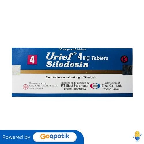 Urief 4 Mg Box 100 Tablet