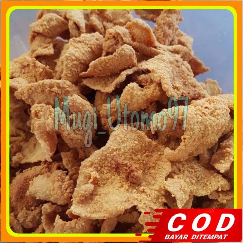 

kripik kulit ayam crispy 1KG