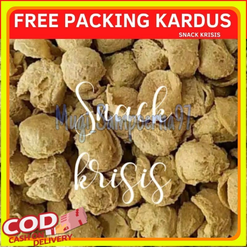 

Keripik tahu walik tahu bulat Pong 1 kilogram