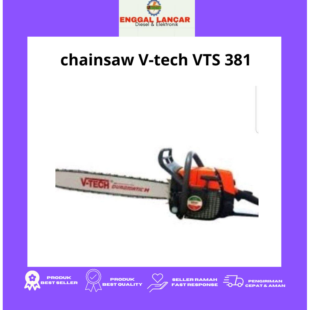 PROMO chainsaw V-tech VTS 381